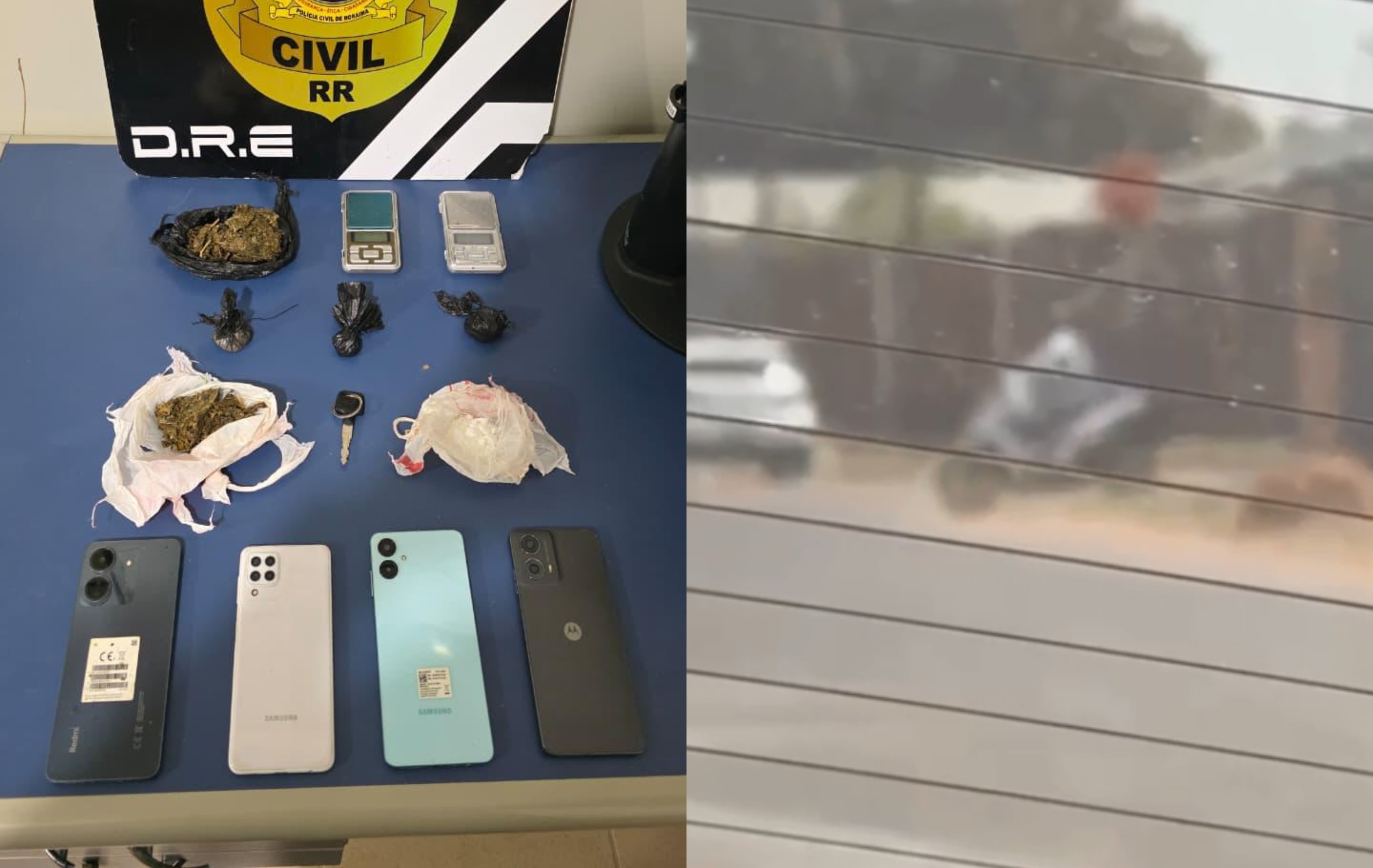 Polícia Civil prende trio que fazia 'delivery' de drogas na Zona Oeste de Boa Vista