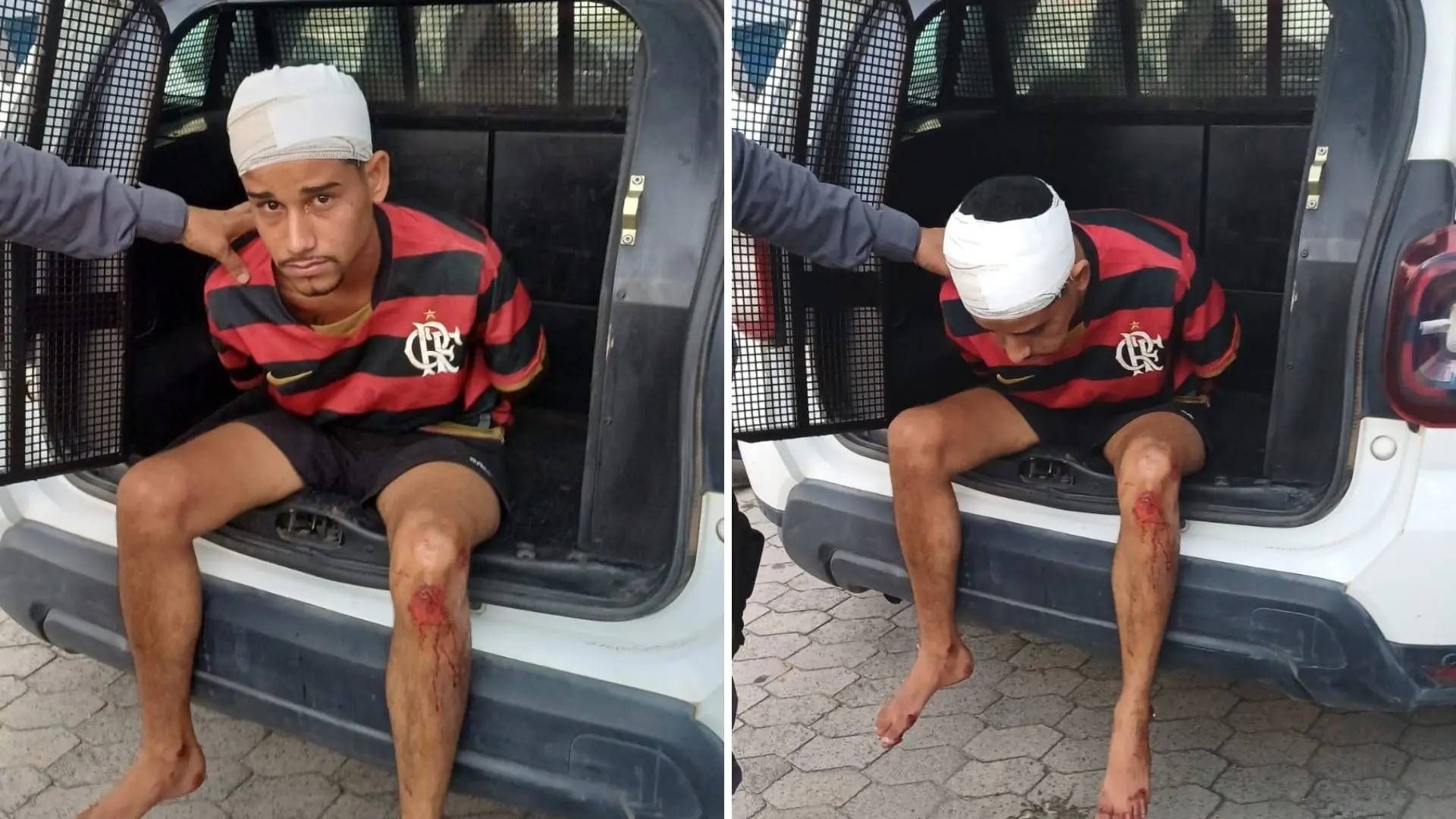 Motociclista aperta partes íntimas de PM e finge convulsão ao tentar fugir em Vila Velha
