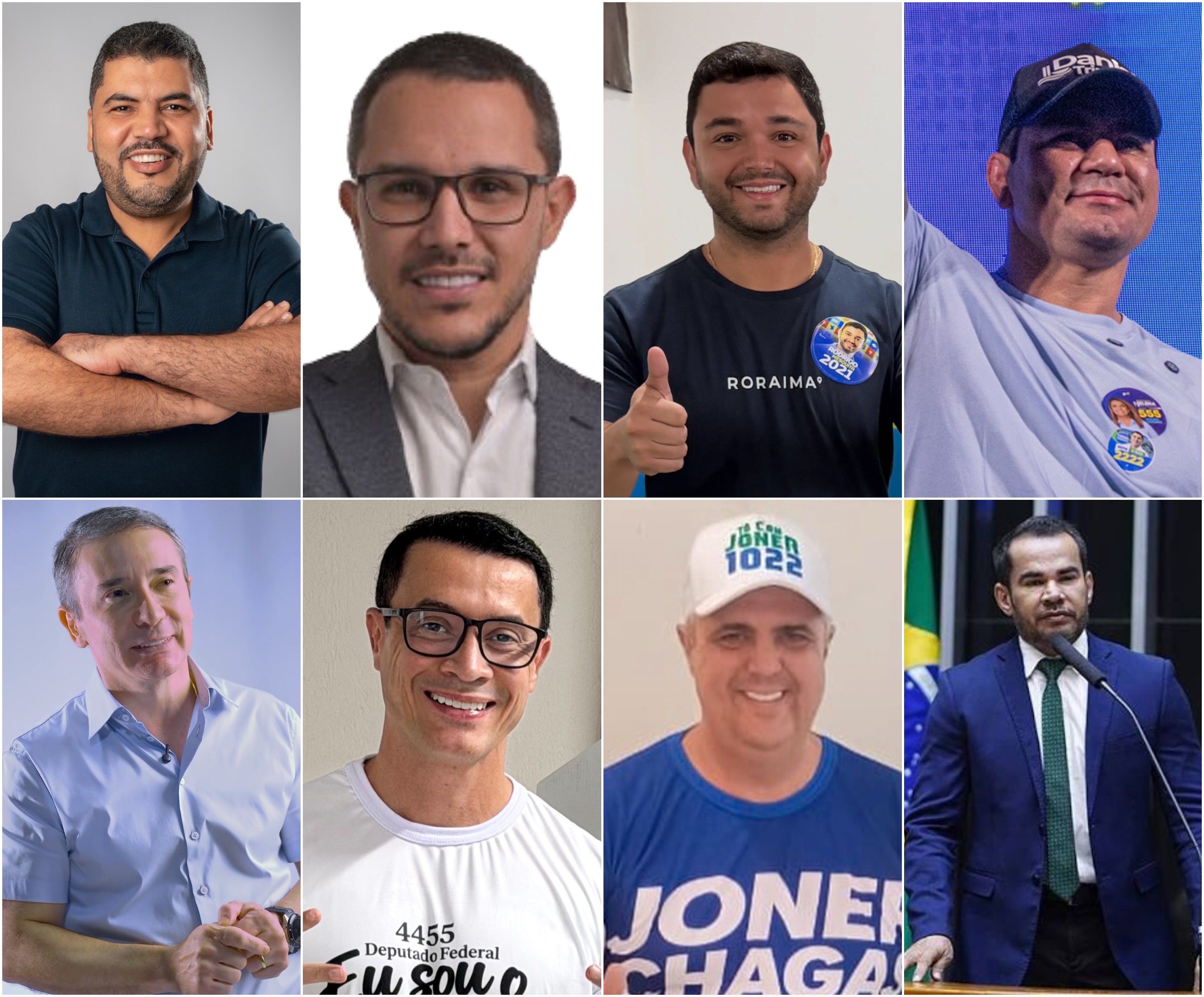 Veja como fica a bancada de Roraima na Câmara dos Deputados a partir de 2027
