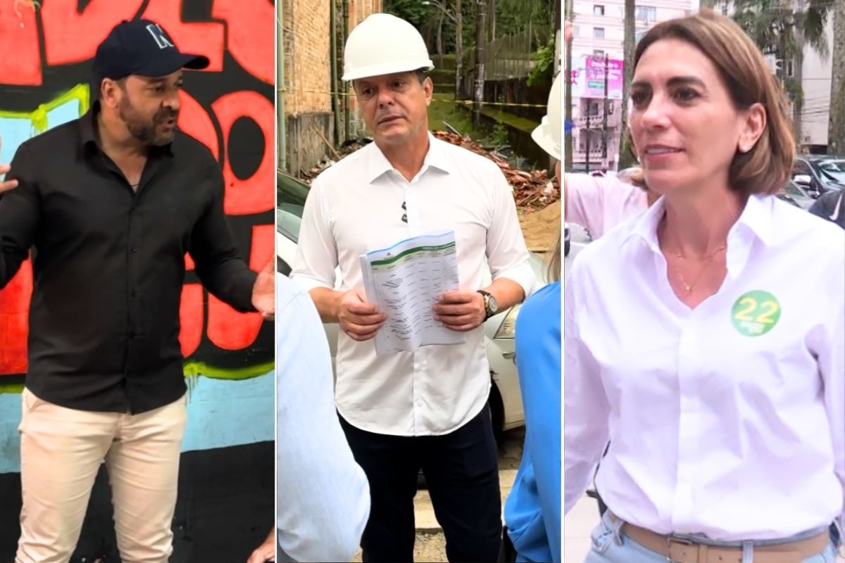 MCs, Casa da Mulher, zeladoria e reunião: Veja como foi a quarta-feira dos candidatos à Prefeitura de Santos