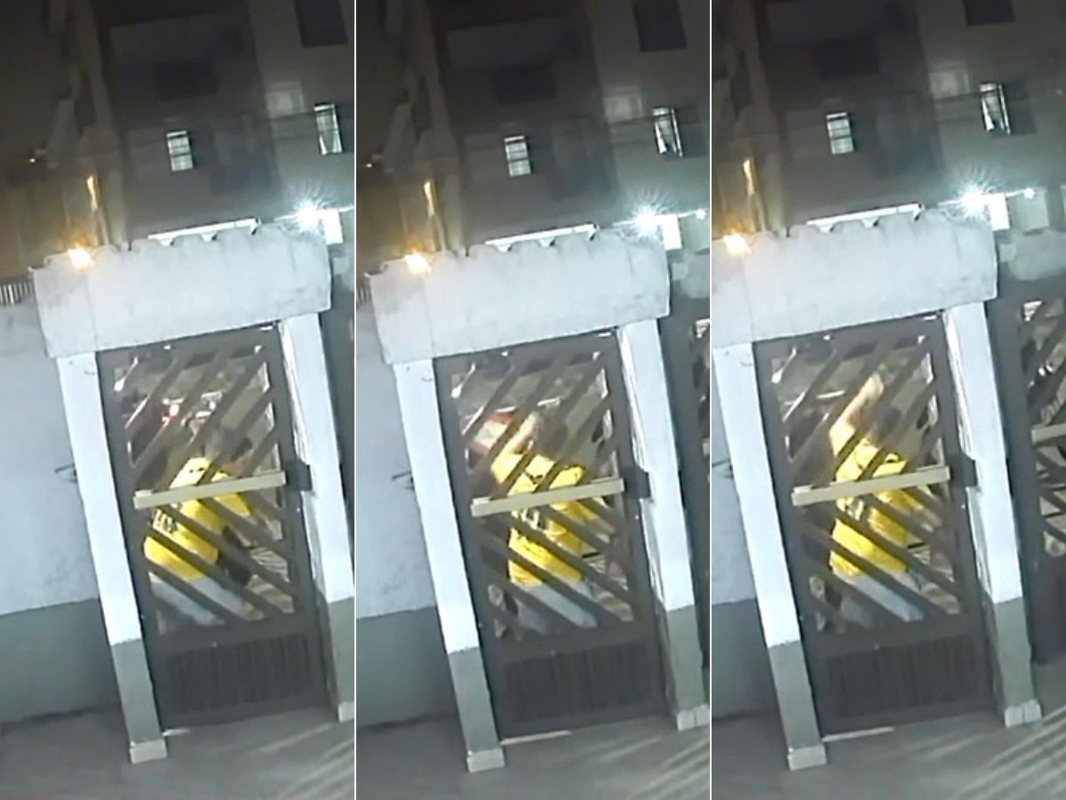 Motoboy agride cliente com capacete e fratura braço de jovem durante entrega em Santos; VÍDEO