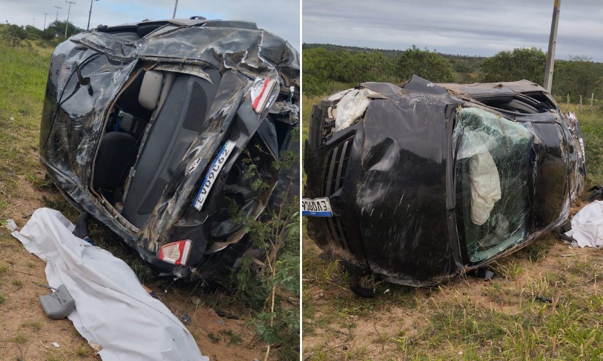 Quatro pessoas morrem e seis ficam feridas após dois acidentes na Bahia; vítimas voltavam da mesma festa junina