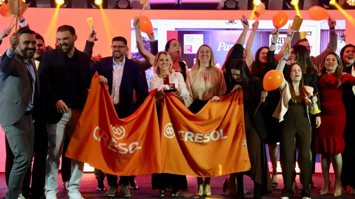 Cresol é eleita a melhor empresa para trabalhar no Paraná