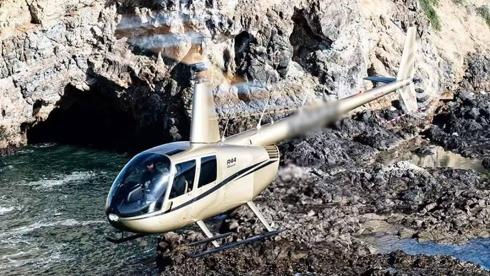 Modelo do helicóptero similar ao que desapareceu no Litoral Norte de SP — Foto: Divulgação