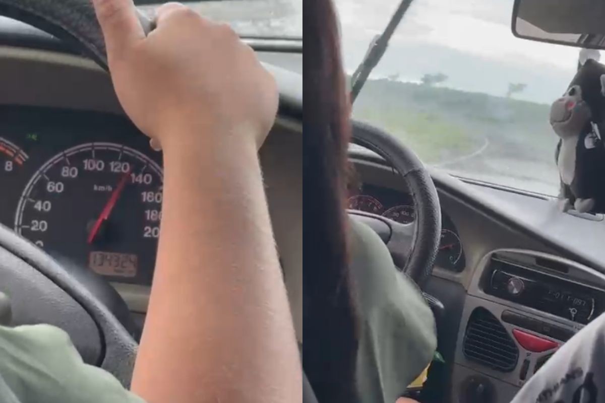 VÍDEO: passageiro filma carro capotando a 140km/h, imagem chega à polícia e motorista passa a ser investigada, no PR
