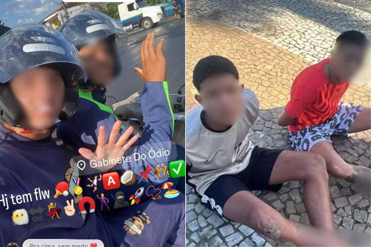 Adolescentes fazem selfie se gabando de roubo e são presos minutos após post; veja 