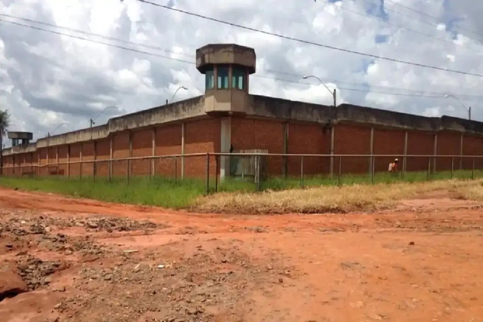 Presídio de segurança máxima de Campo Grande — Foto: Osvaldo Nóbrega