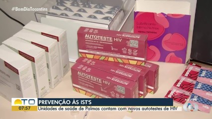 Autotestes de HIV chegam às unidades de saúde de Palmas