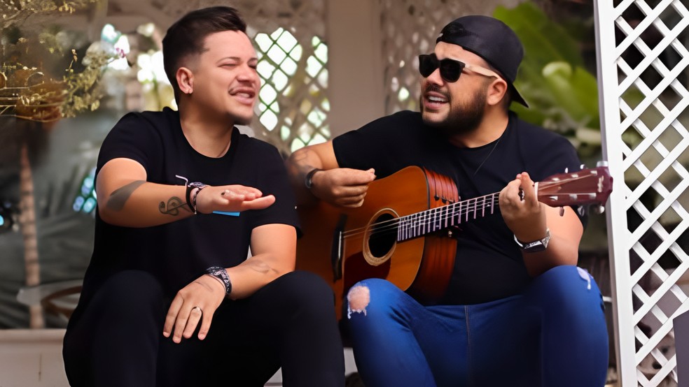 Hermes e Benício — Foto: Reprodução/Redes Sociais