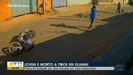 Jovem é morto a tiros em Guaraí