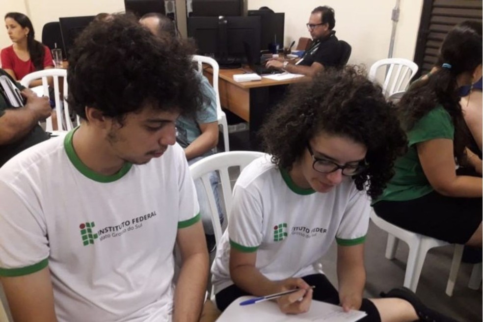De acordo com a instituição de ensino, foram inscritos 4,7 mil estudantes para 1,7 mil vagas para 2025 — Foto: IFMS/Reprodução