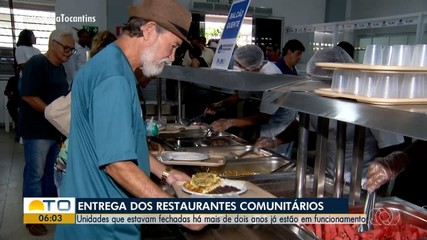 Restaurantes Comunitários de Palmas retomam atendimentos após obras de reforma
