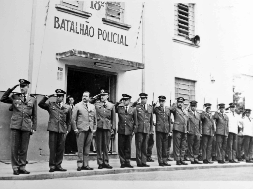 Inauguração da 1ª sede do 18º BPM/I — Foto: Polícia Militar/Cedida