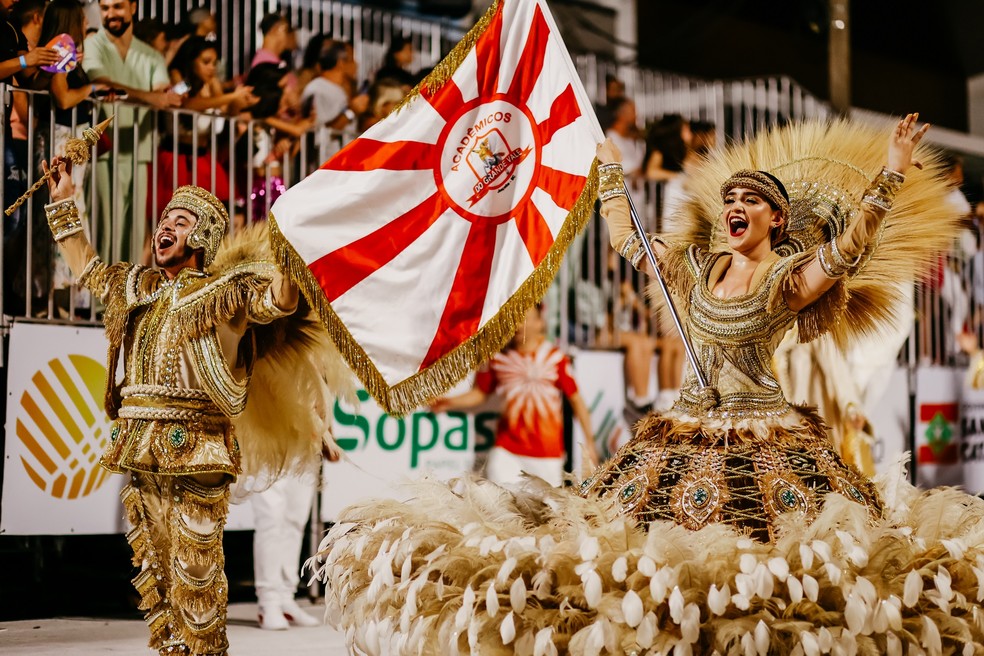 Acadêmicos do Grande Vale  - Carnaval de Joaçaba — Foto: Diogo Schimitz/NSC TV