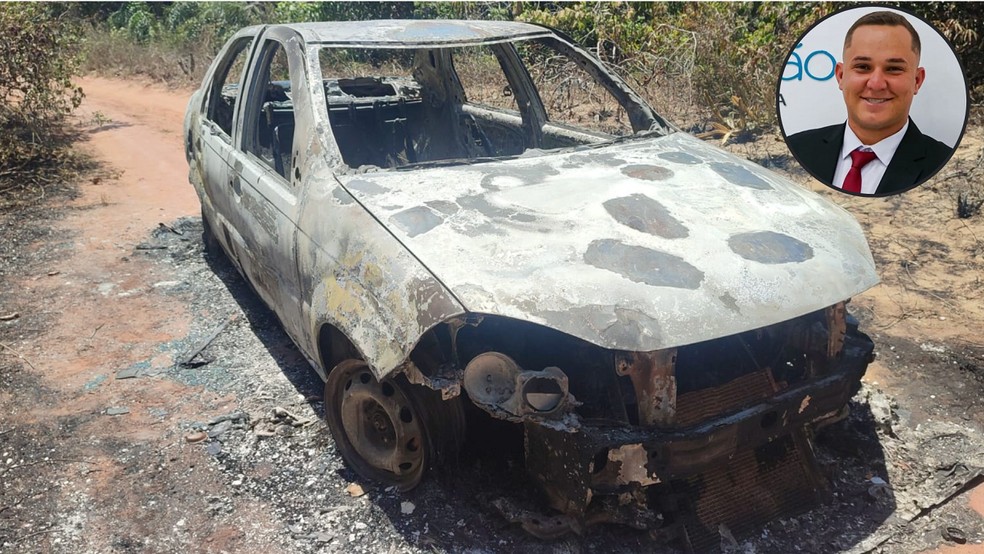 O corpo de Edgleyson Abrão da Silva foi encontrado; carro dele foi encontrado incendiado no ES — Foto: Arquivo pessoal