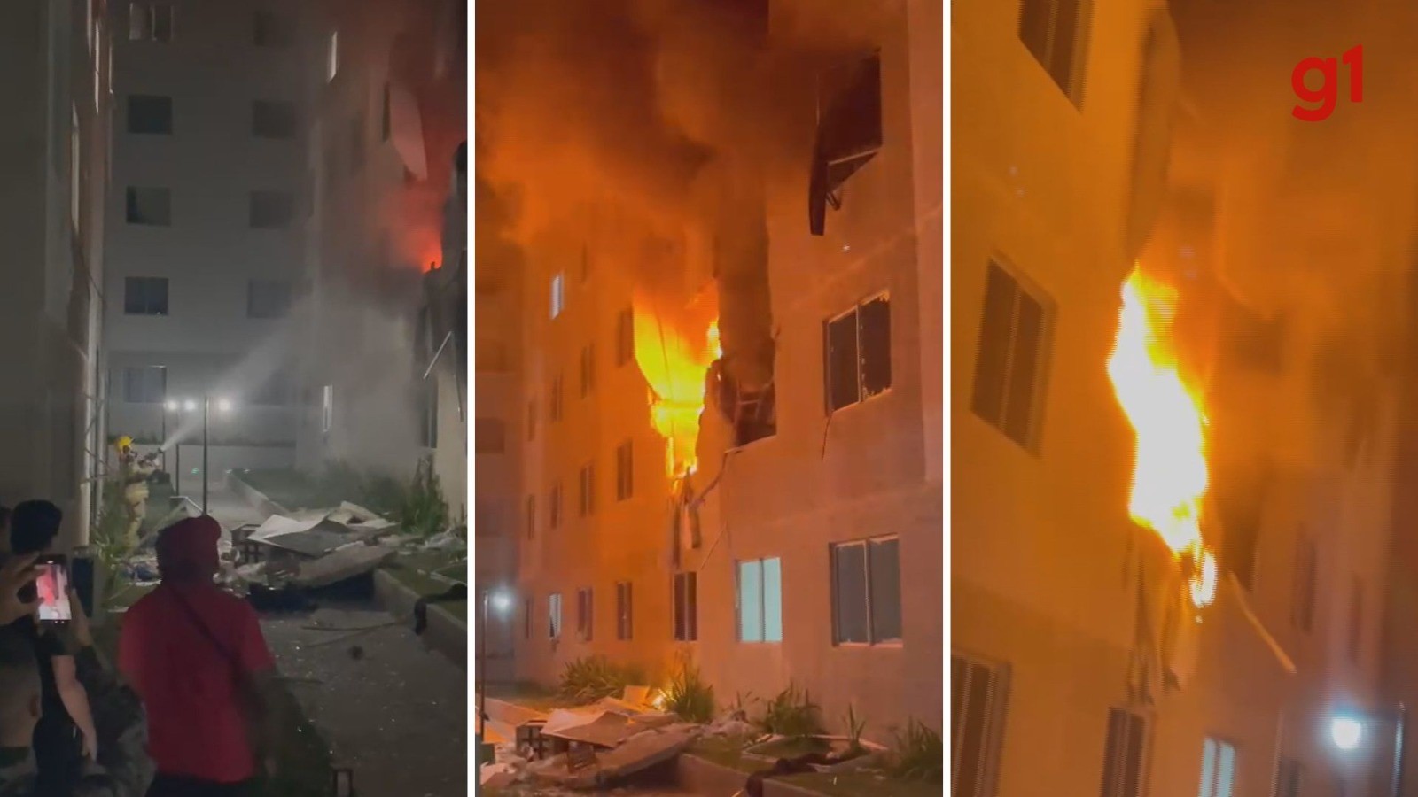 Vazamento de gás em fogão de apartamento pode ter sido a origem da explosão de prédio no RS, dizem bombeiros