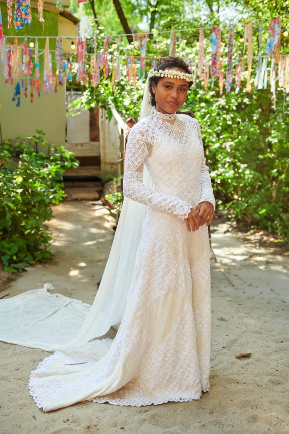 Vestido de noiva hotsell palha