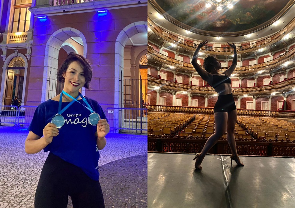Bailarina do AP Letícia Paixão ganha um ouro e bronze no Circuito Norte em Dança — Foto: Letícia Paixão/Reprodução