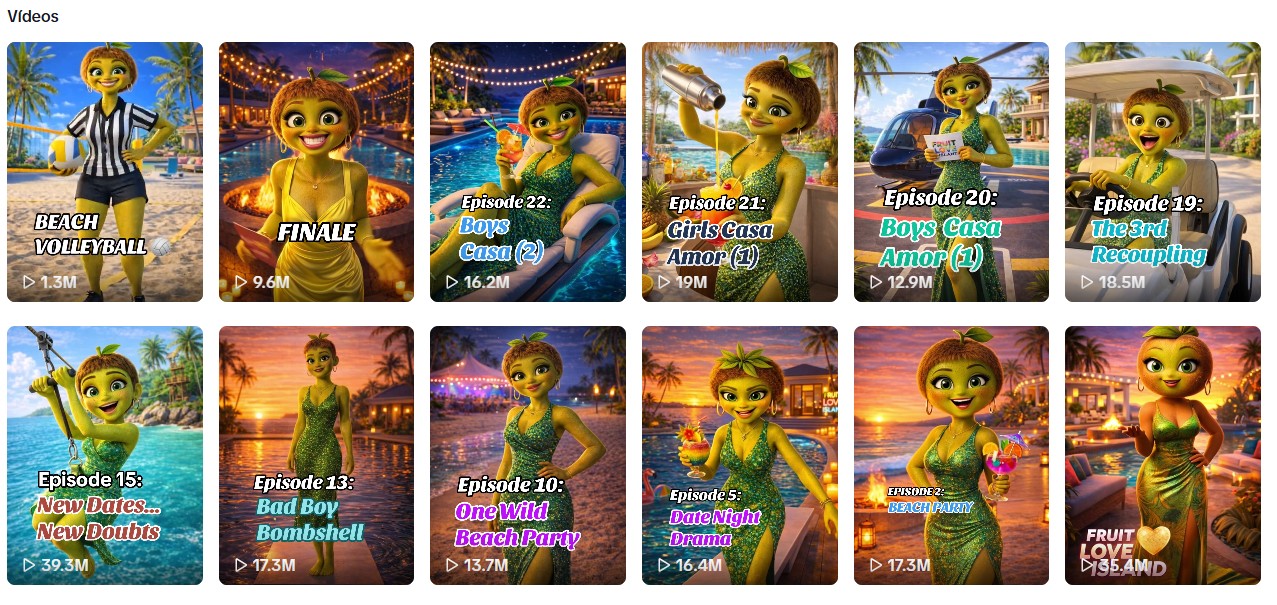 Abacatudo, Moranguete… 'Novelas de frutas' viralizam e divertem, mas acendem alerta de psicólogos