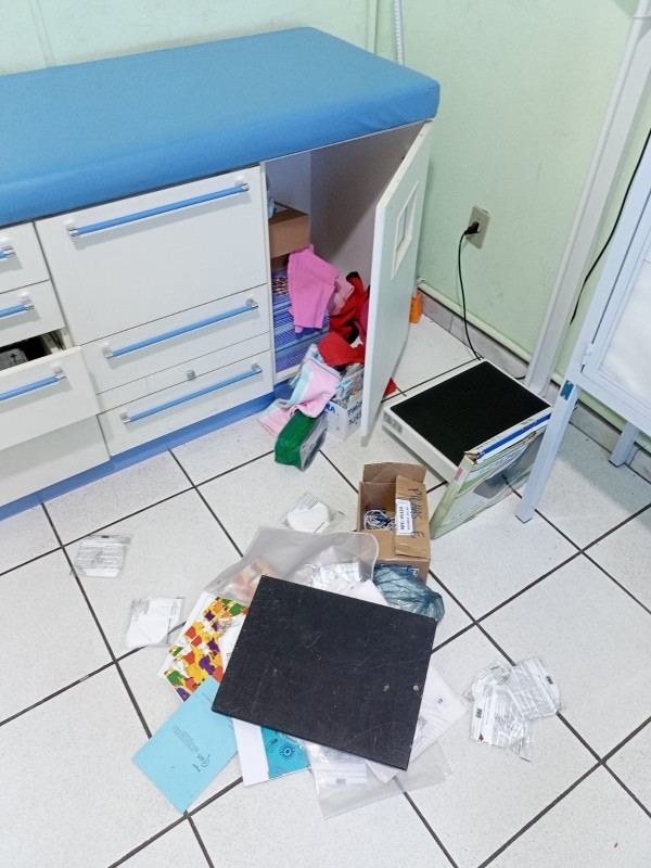 Unidade de saúde do Bairro Afonso Pena, em Divinópolis, é alvo de ladrões; aparelho de aferir pressão e computador foram furtados