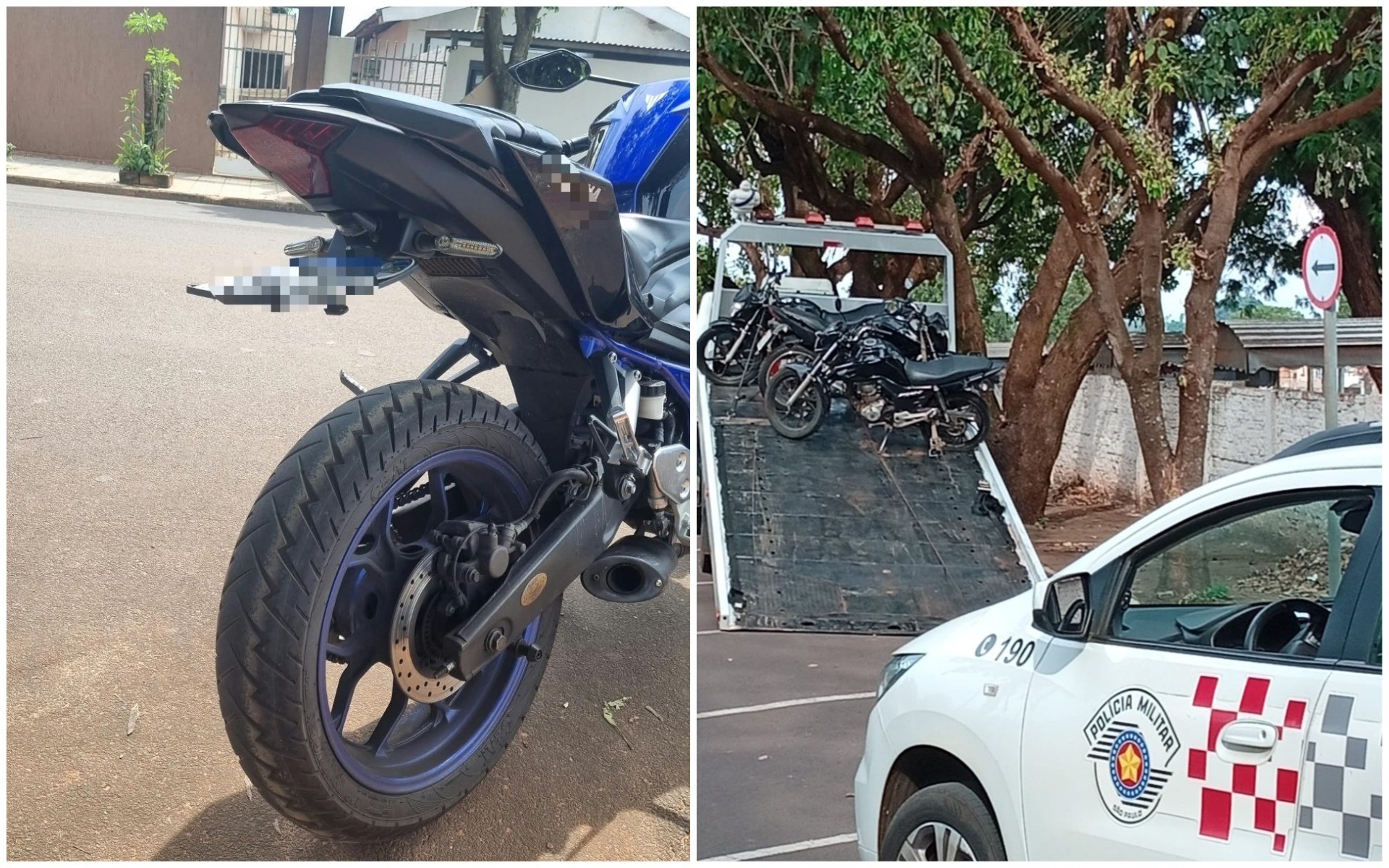 Operação fiscaliza mais de 200 motos e 'distribui' 193 multas por infração de trânsito em Birigui