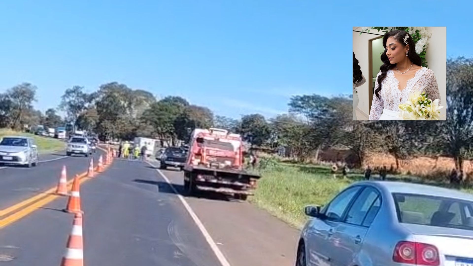 Fotógrafa de 24 anos morre em batida frontal entre carros na BR-153 em Onda Verde