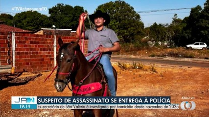 Ex-secretário de São Valério investigado por homicídio se entrega à Polícia