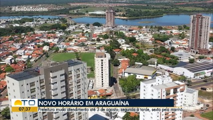Prefeitura de Araguaína terá novo horário de funcionamento; confira.