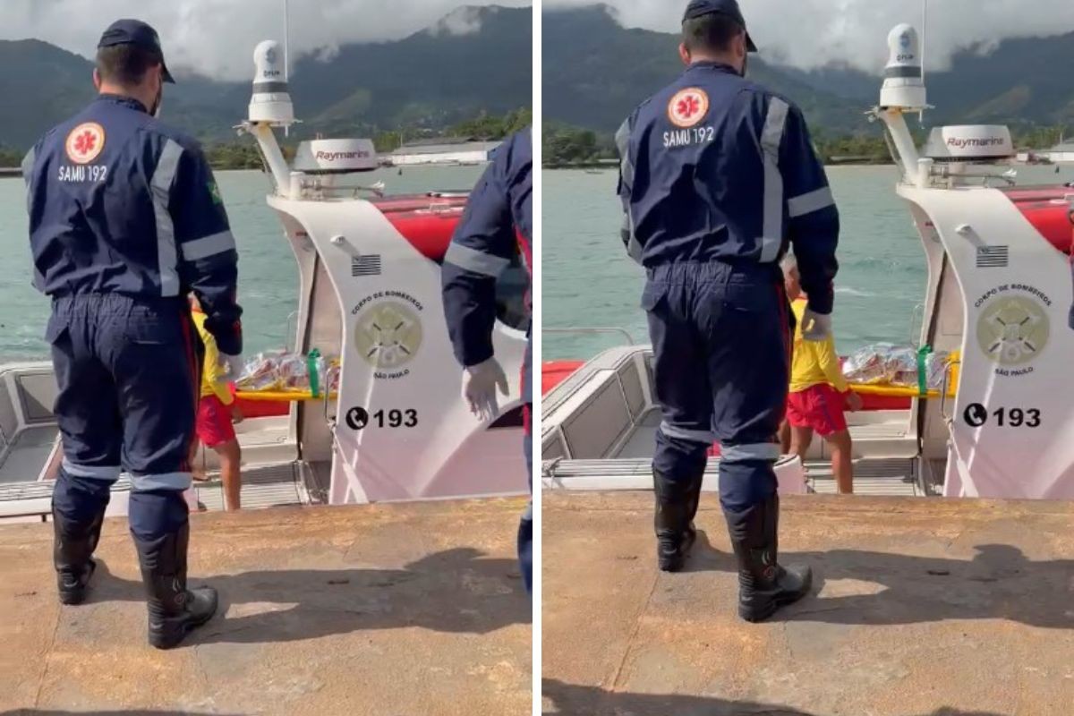 Mulher encontrada viva no mar após desaparecer por três dias em passeio de moto aquática está com hipotermia, mas consciente