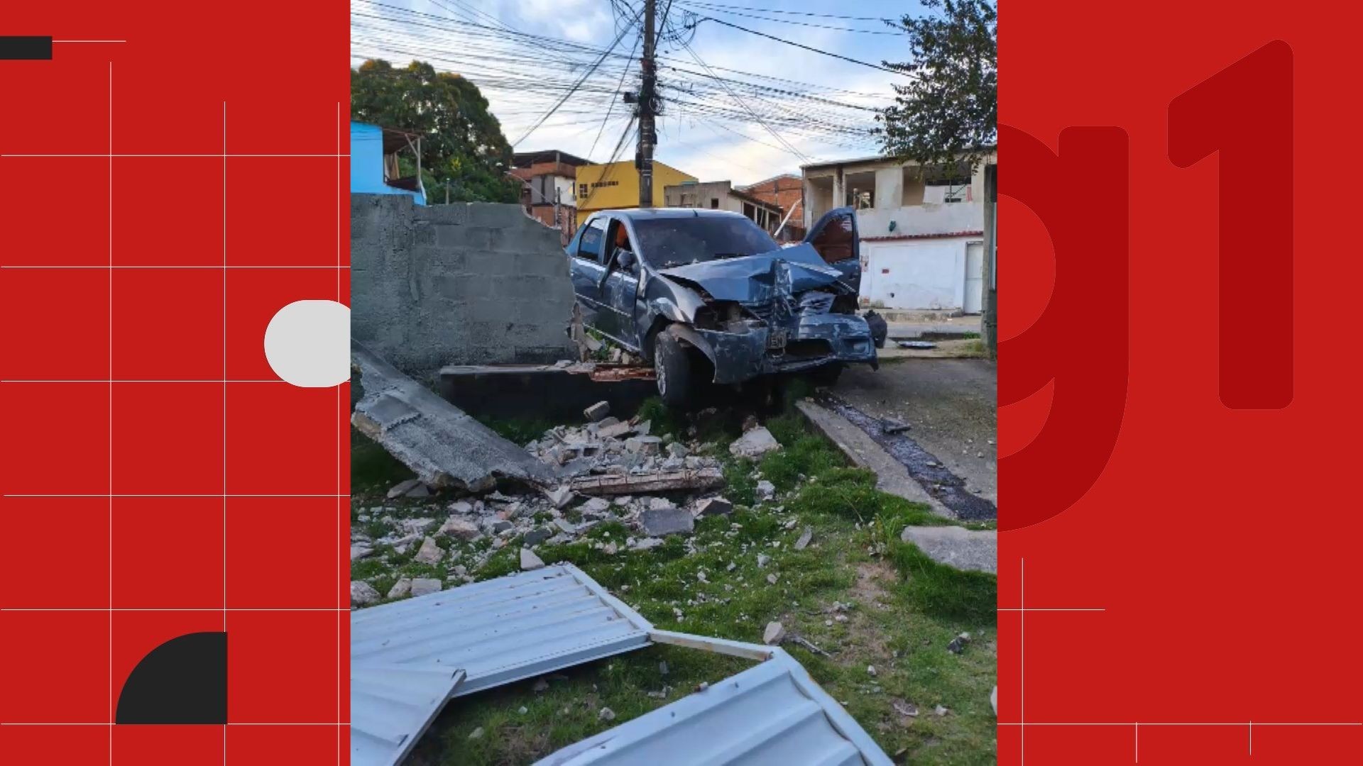 Foragido bate carro durante perseguição e é encontrado escondido atrás de máquina de lavar no ES