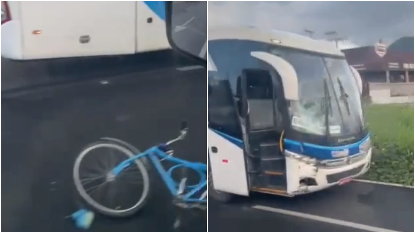 Ciclista morre em colisão com ônibus na CE-065, dois dias após morte de casal na mesma rodovia