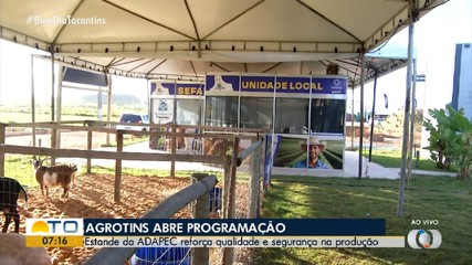 Adapec leva orientações sobre qualidade na produção agropecuária para a Agrotins