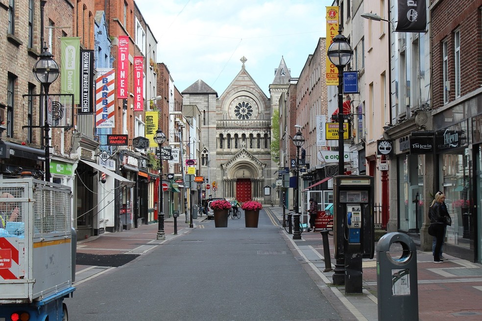 Dublin ficou em segundo lugar no ranking de cidades mais estressantes — Foto: Pixabay