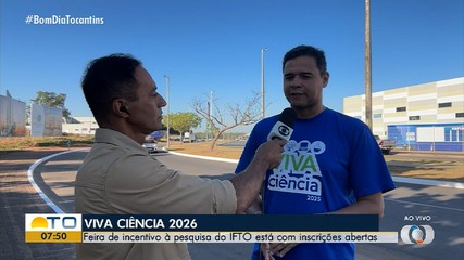 Feira Viva Ciência do IFTO está com inscrições abertas