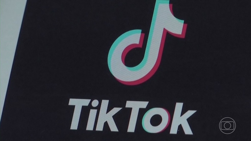 Logo do Tik Tok — Foto: Jornal Nacional 