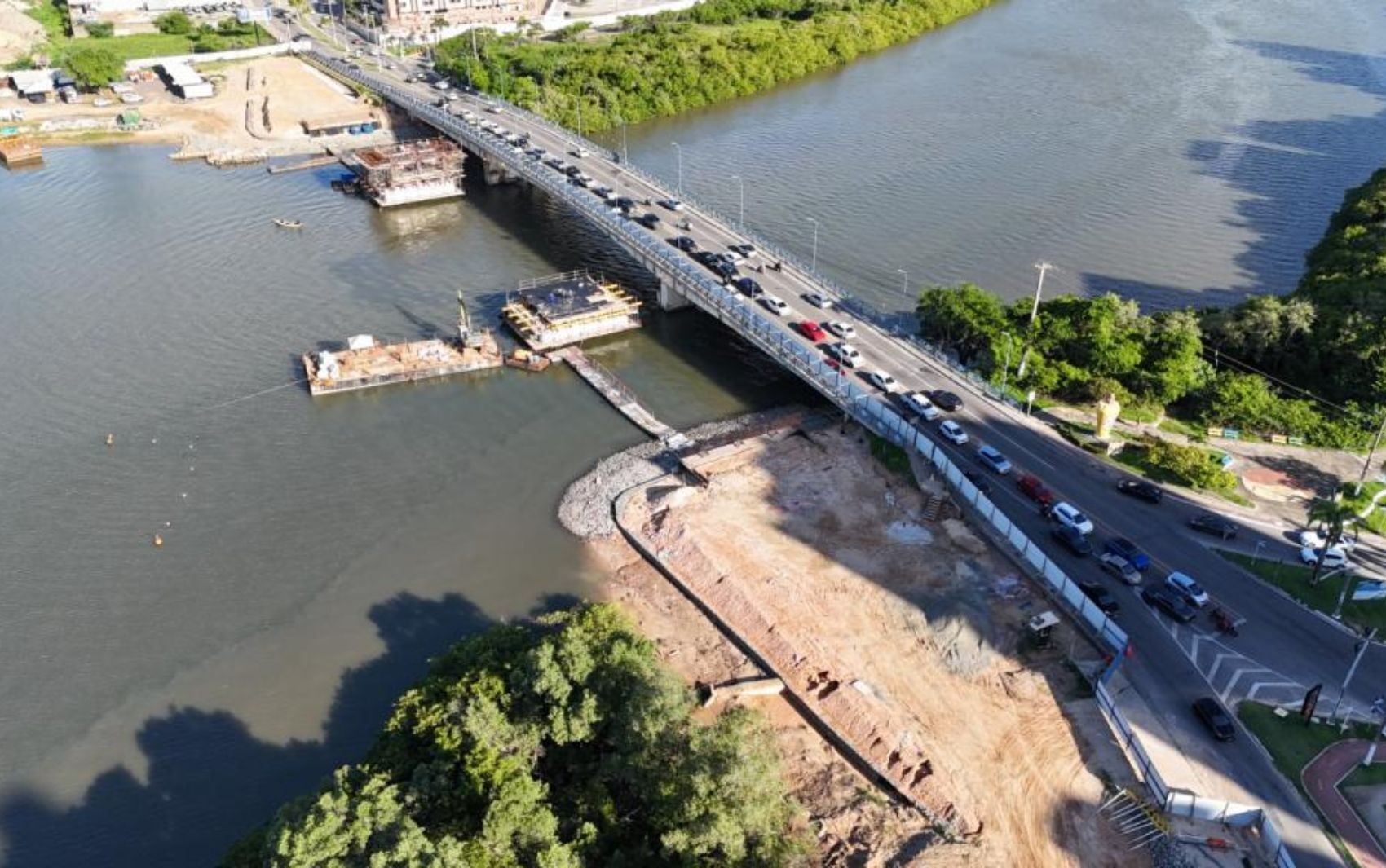 Trânsito na Ponte Godofredo Diniz em Aracaju será alterado neste domingo