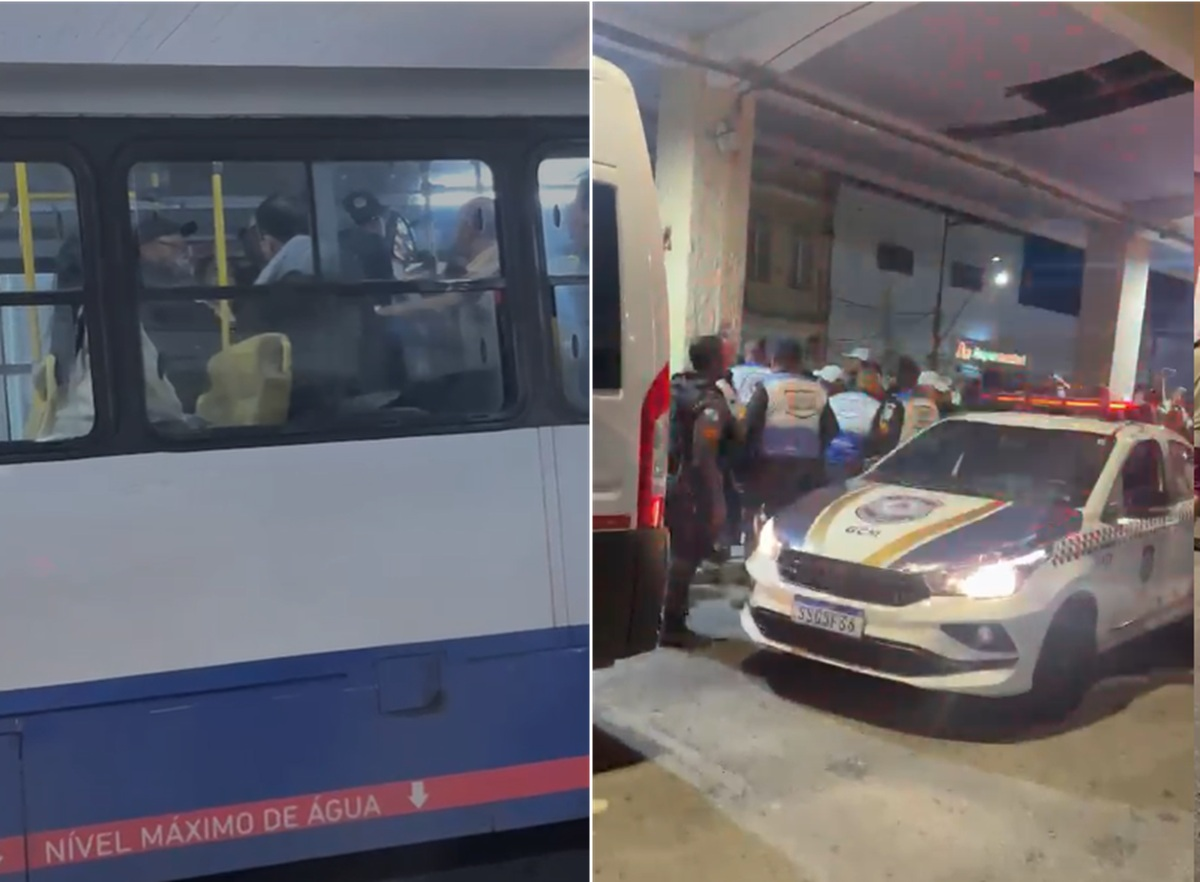 Falta de ônibus gera confusão e briga no Terminal Rodoviário de Petrópolis; VÍDEO