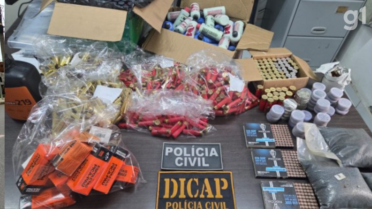 Operação contra comércio ilegal de munições prende cinco pessoas em Parnarama no MA