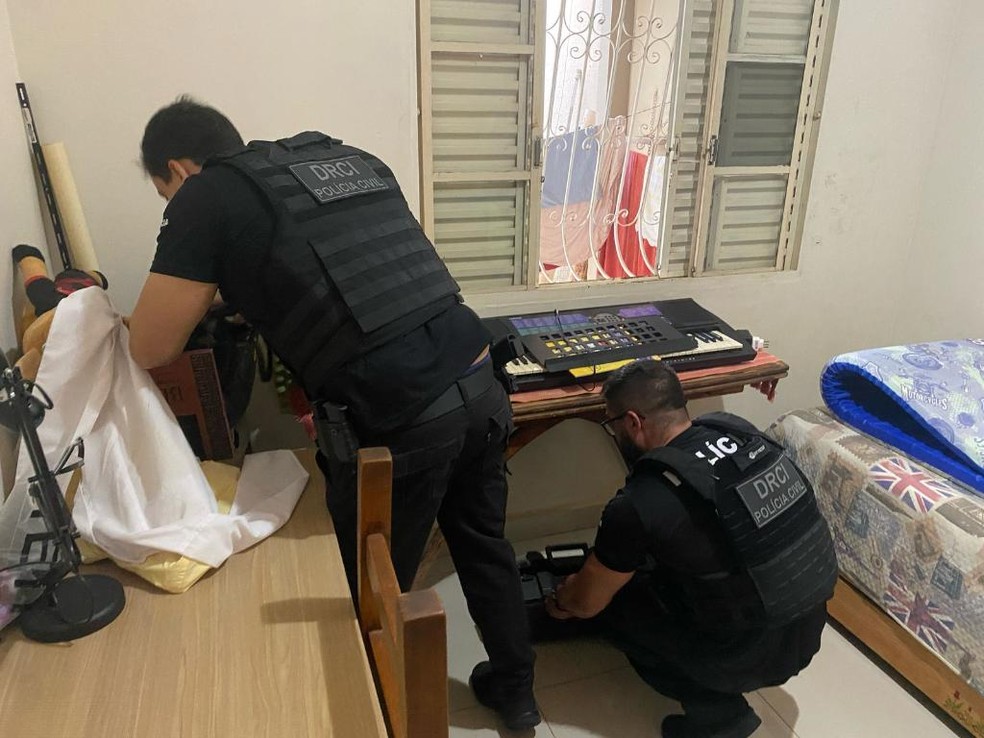 Operação Adolescência cumpre mandado em Cuiabá — Foto: Polícia Civil de Mato Grosso