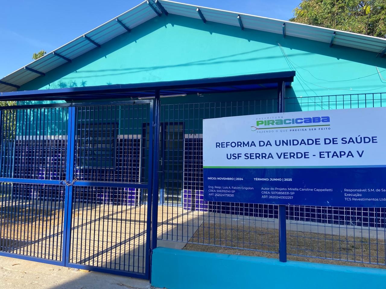 USF do Serra Verde, em Piracicaba, segue fechada após reforma e moradores buscam atendimento em outras unidades 