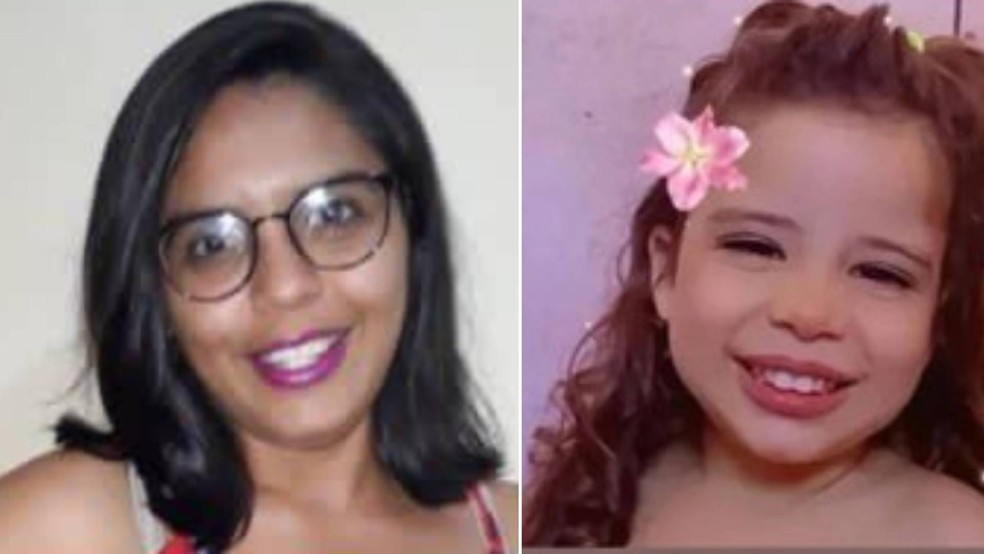 Família procura mãe e filha estão desaparecidas após evento religioso em Fortaleza — Foto: Reprodução