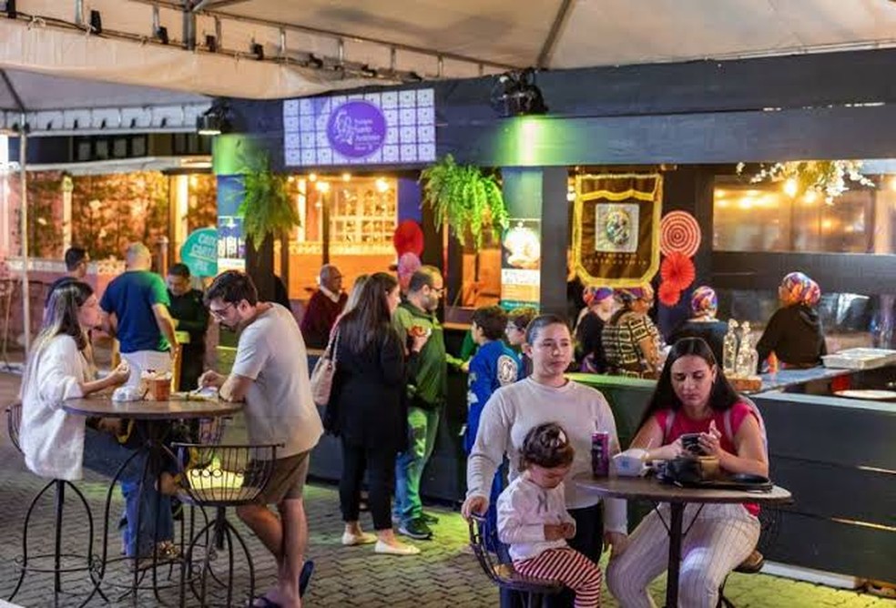 Cozinha Show, área para crianças e estandes de produtores locais completam a festa — Foto: Arquivo Secom