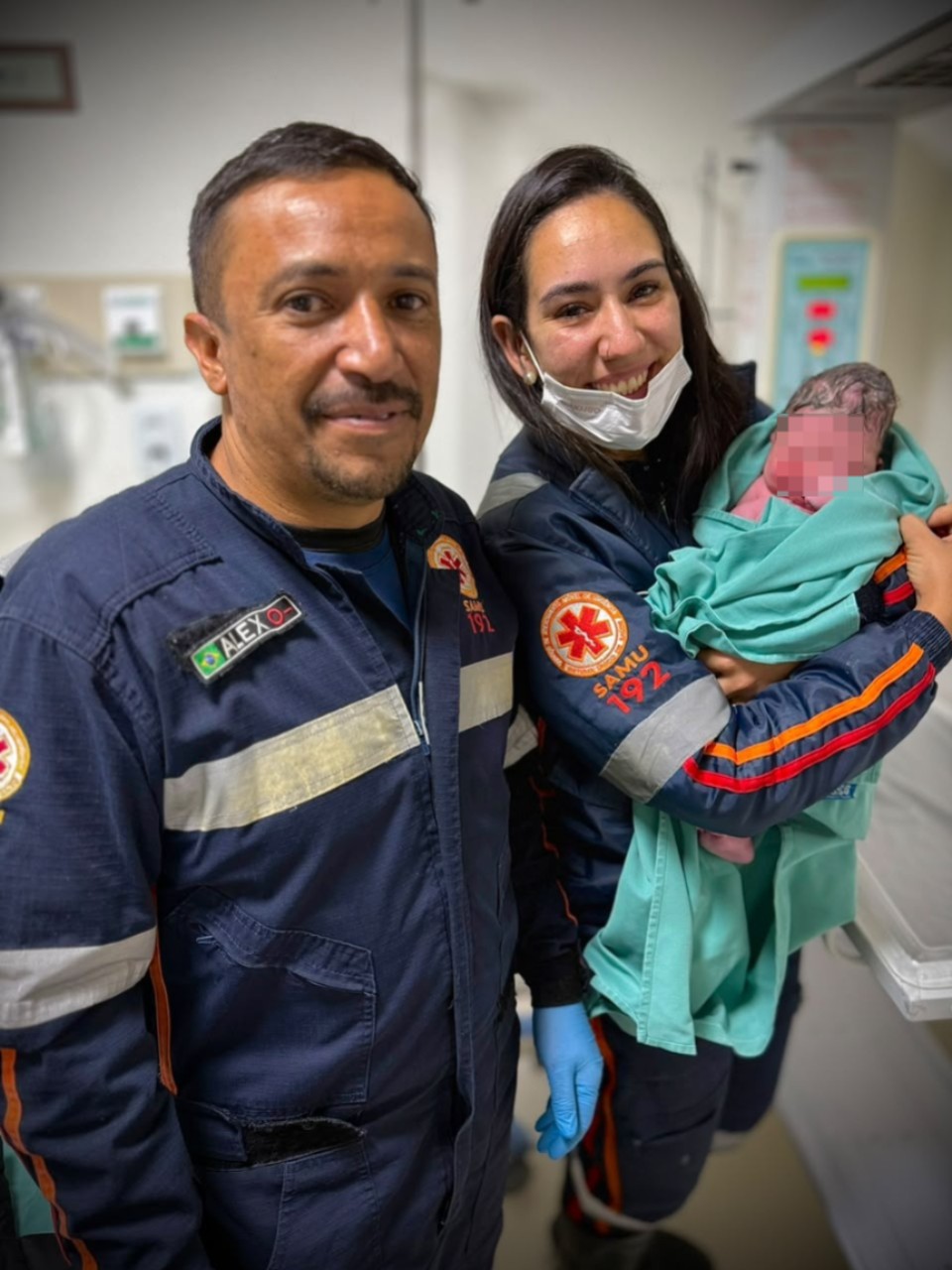 Bebê nasce em elevador de hospital durante atendimento do Samu no interior de SP