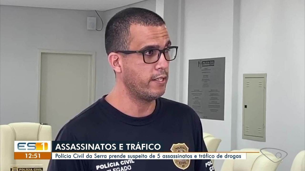 Suspeito De Cinco Assassinatos E Tráfico De Drogas é Preso Na Serra No