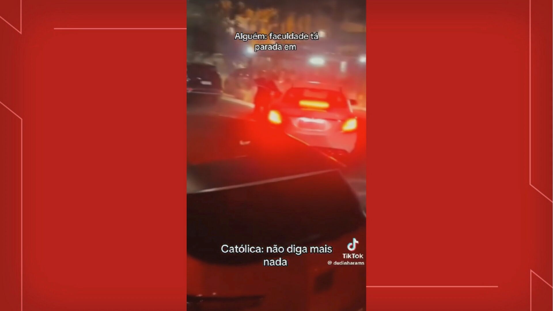 VÍDEO: briga por causa de vaga em estacionamento de universidade do DF viraliza nas redes sociais