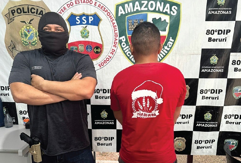Homem é preso por suspeita de estupro contra criança de 8 anos no interior do AM