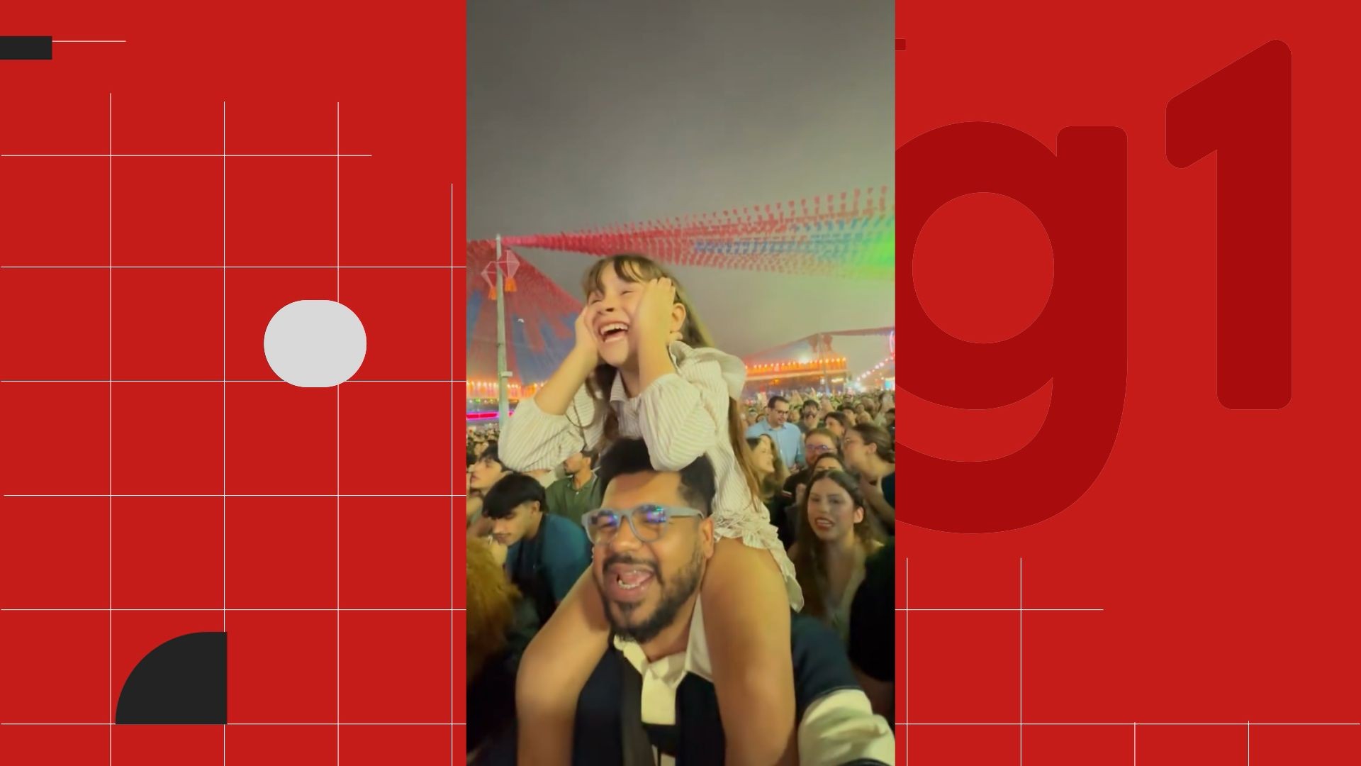 Menina chora ao realizar sonho de ver Marisa Monte em show no São João de Campina Grande: ‘Fiquei muito emocionada’; VÍDEO