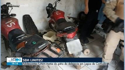 Polícia recupera moto furtadas de pátio em Lagoa da Confusão