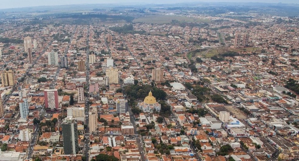 A cidade de São Carlos — Foto: Prefeitura/Divulgação