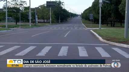 Saiba o que abre e fecha durante o ferido de São José em Palmas